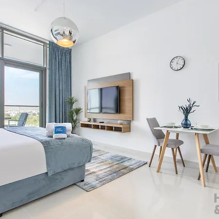 Host And Stay - Luxury Apartments In Orchid, Damac Hills With Premium Amenities Dubai Exterior photo