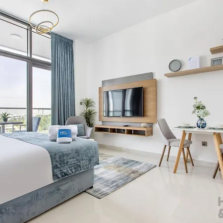 Host And Stay - Luxury Apartments In Orchid, Damac Hills With Premium Amenities Dubai Exterior photo