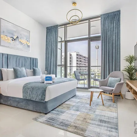 Host And Stay - Luxury Apartments In Orchid, Damac Hills With Premium Amenities Dubai Exterior photo