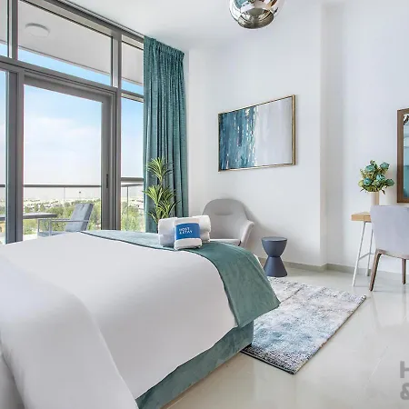 Host And Stay - Luxury Apartments In Orchid, Damac Hills With Premium Amenities Dubai Exterior photo
